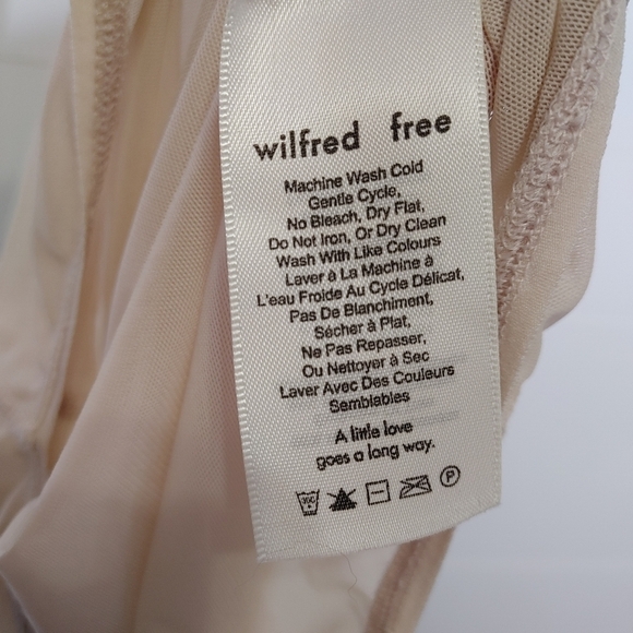 ARITZIA Wilfred Free Zosia mesh bodysuit XXS - Picture 7 of 10